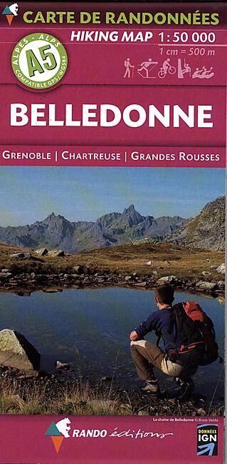 RANDO EDITIONS - A5 BELLEDONNE 1 50 000