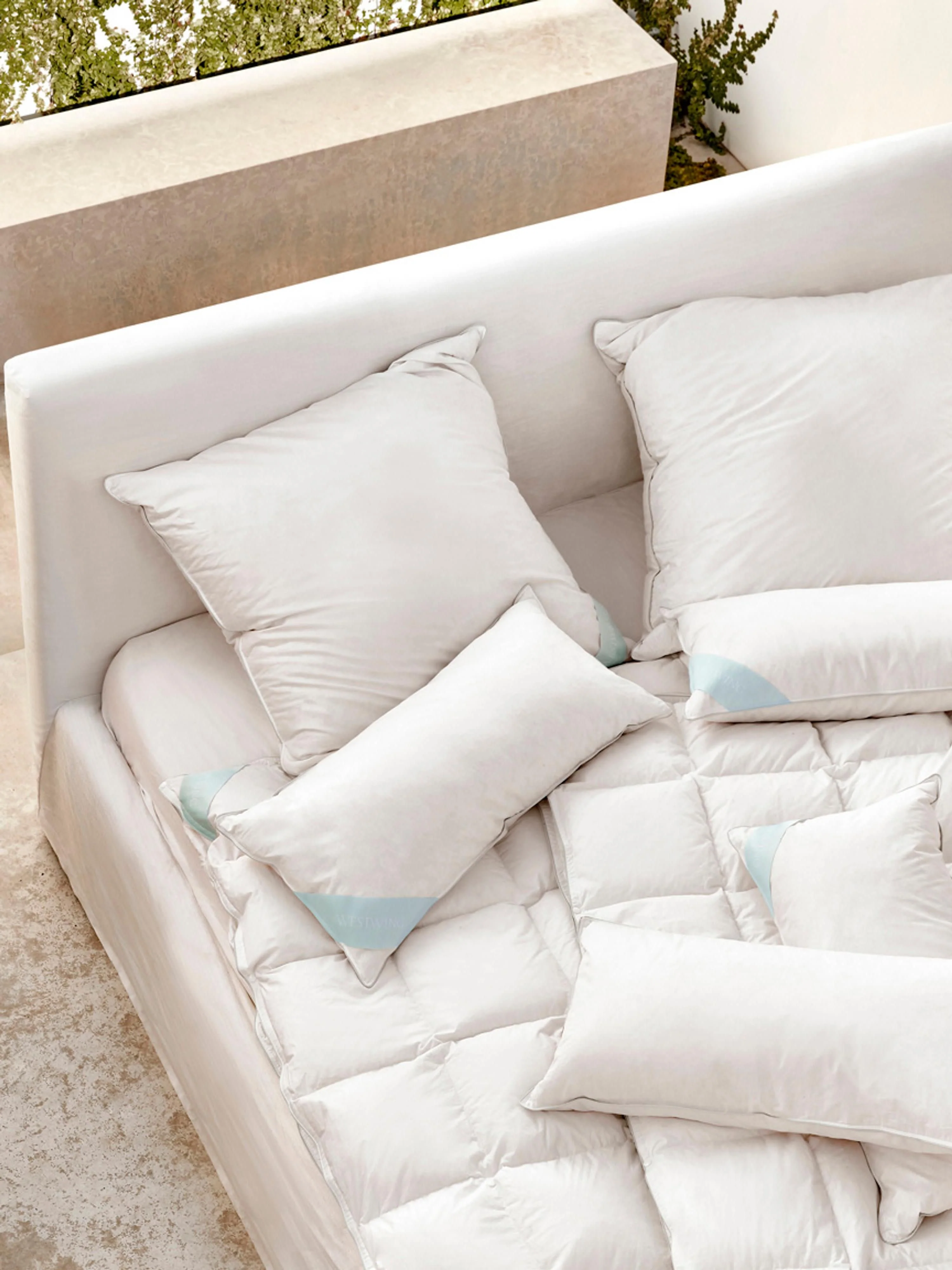 3-kamer hoofdkussen Premium, stevig