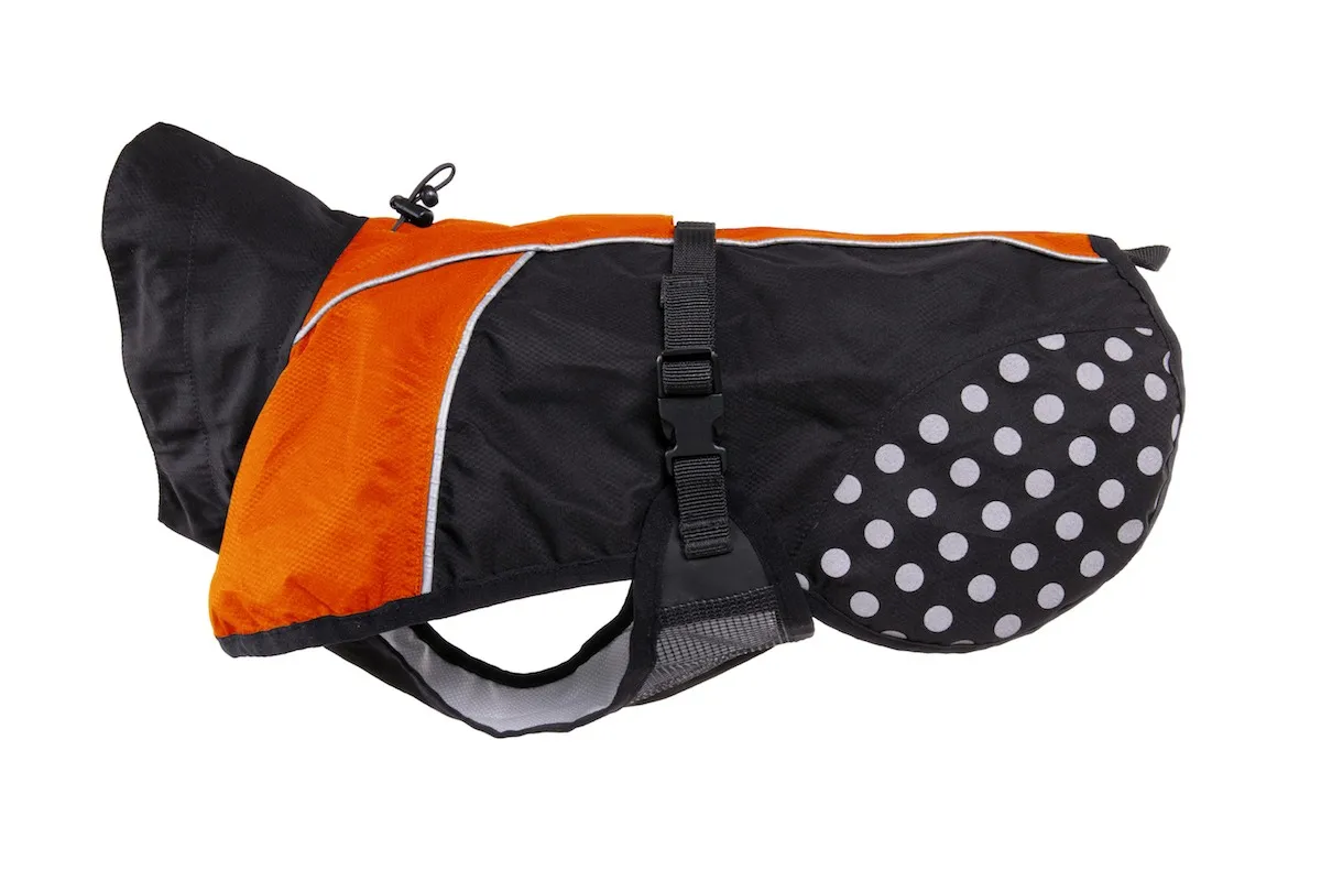 Non-stop Dogwear Beta Pro Raincoat Black/Orange