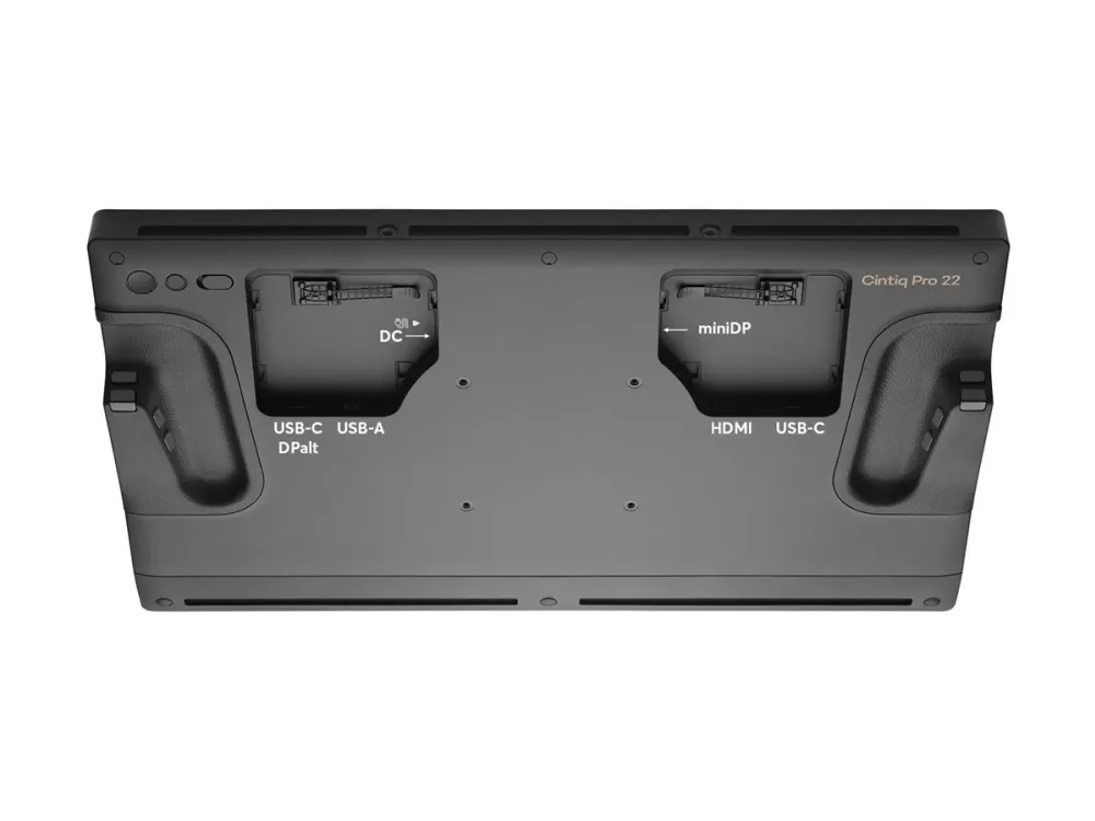 Wacom Cintiq Pro 22 - Digitizer m/ LCD-skærm - 47.6 x 26.8 cm - multi-touch - elektromagnetisk - 8 knapper - kablet - USB-C, HDMI, DisplayPort