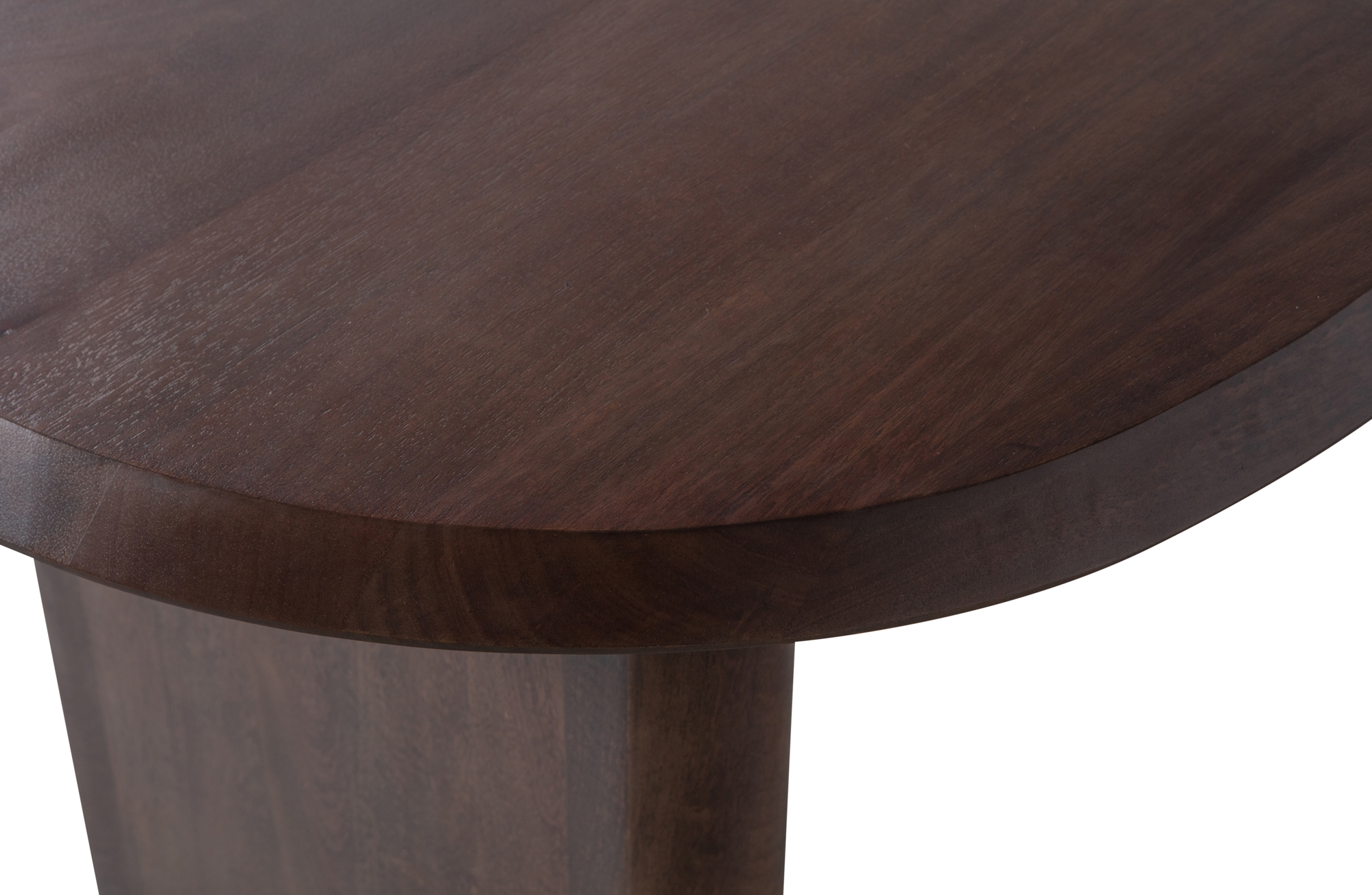 Eetkamertafel Ellips Ellips Eetkamertafel 90x240cm - Walnoot