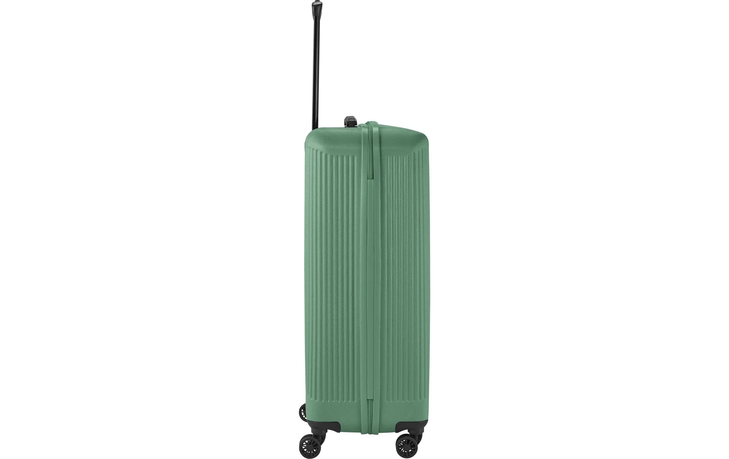 Reisekoffer BALI Trolley L Grün4-Rollen Hartschalenkoffer