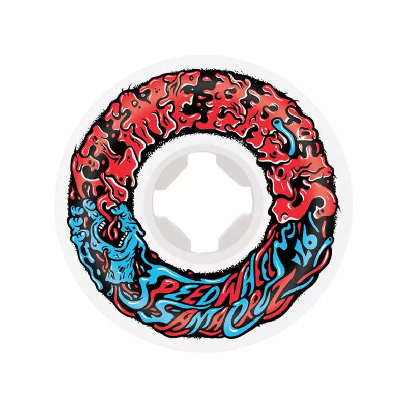 Roues skate SLIMEBALLS (x4) Vomit Mini Blanc 97A 53mm