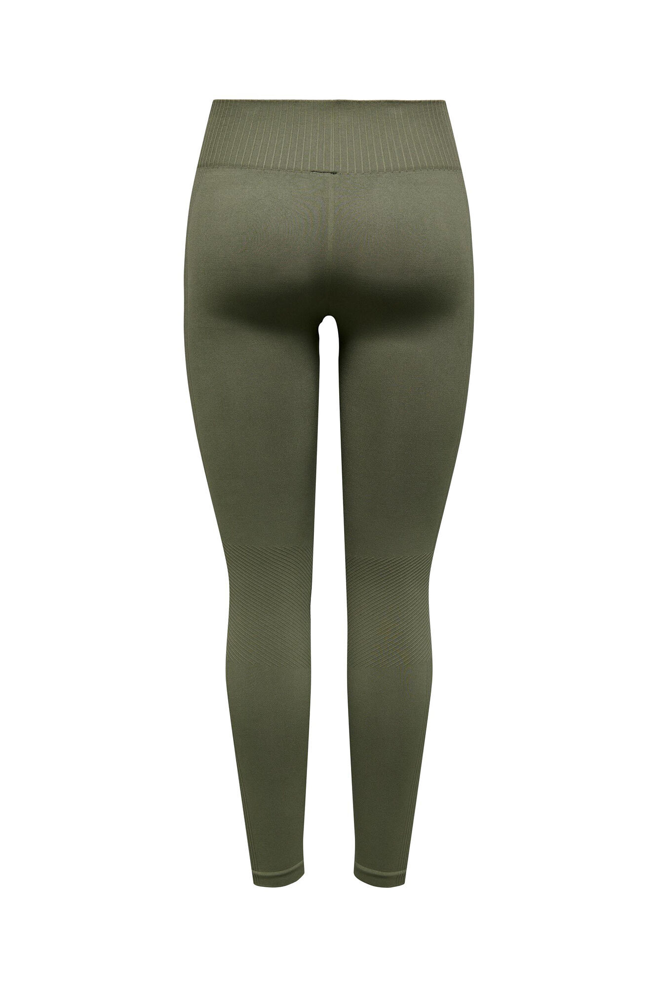 Calças legging compridas de cintura alta