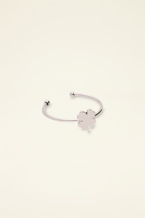 Ring met klavertje