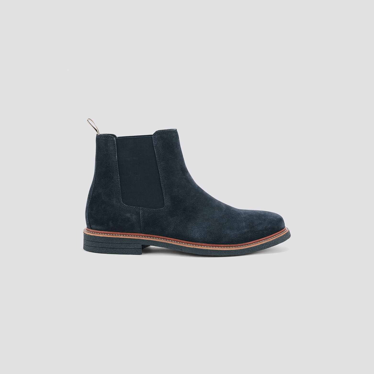 Chelsea boots en cuir Bleu foncé