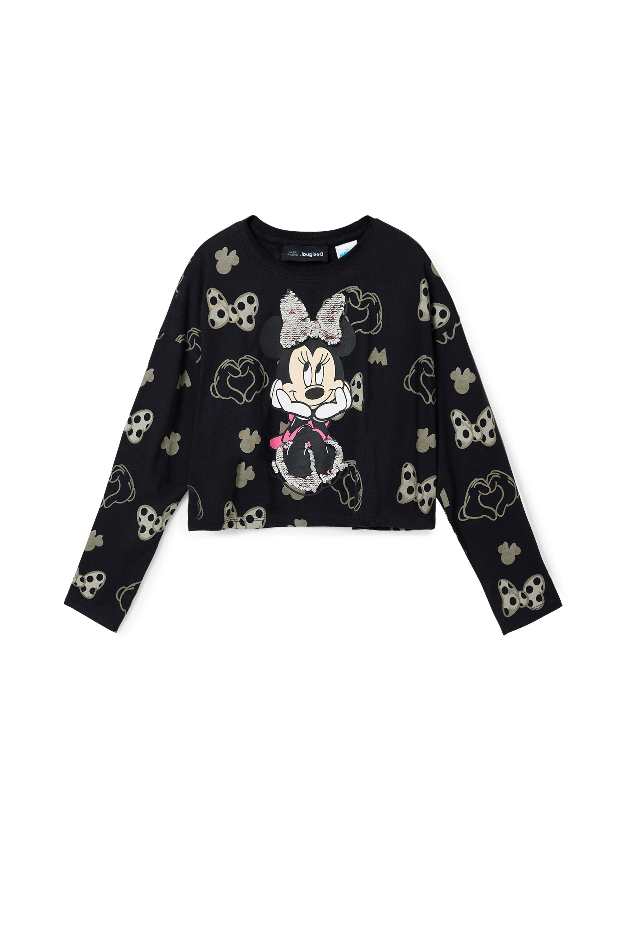 T-shirt Minnie Mouse paillettes