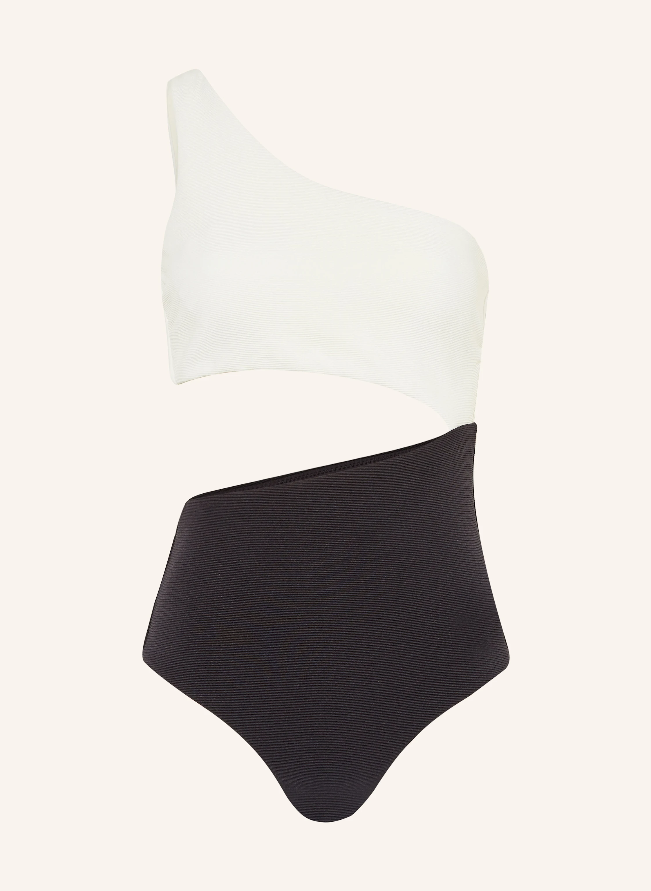 JETS Australia One-Shoulder-Badeanzug VERSA RIB