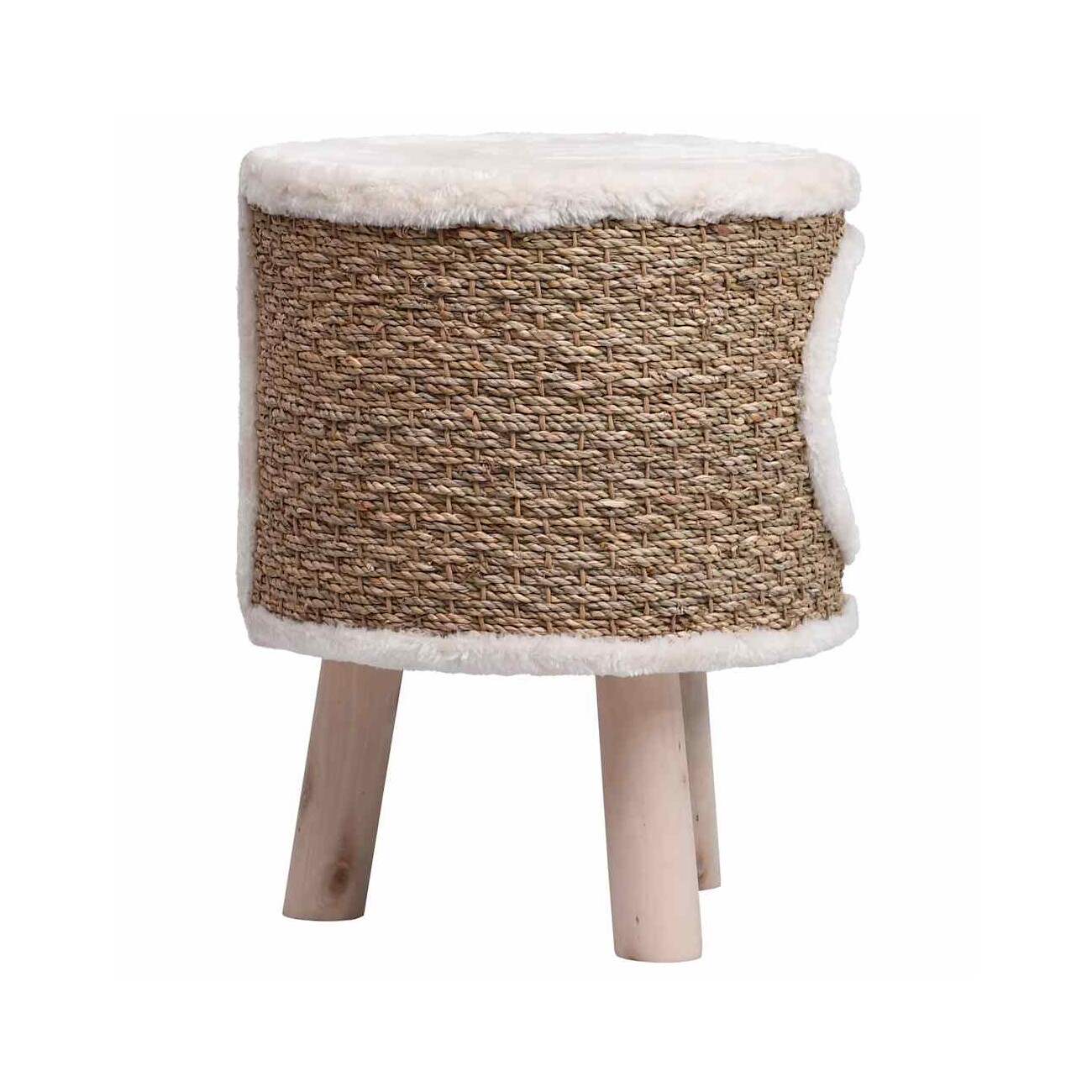 VidaXL Katzenhaus mit Holzbeinen 41 cm