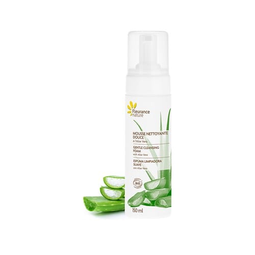 Mousse nettoyante douce