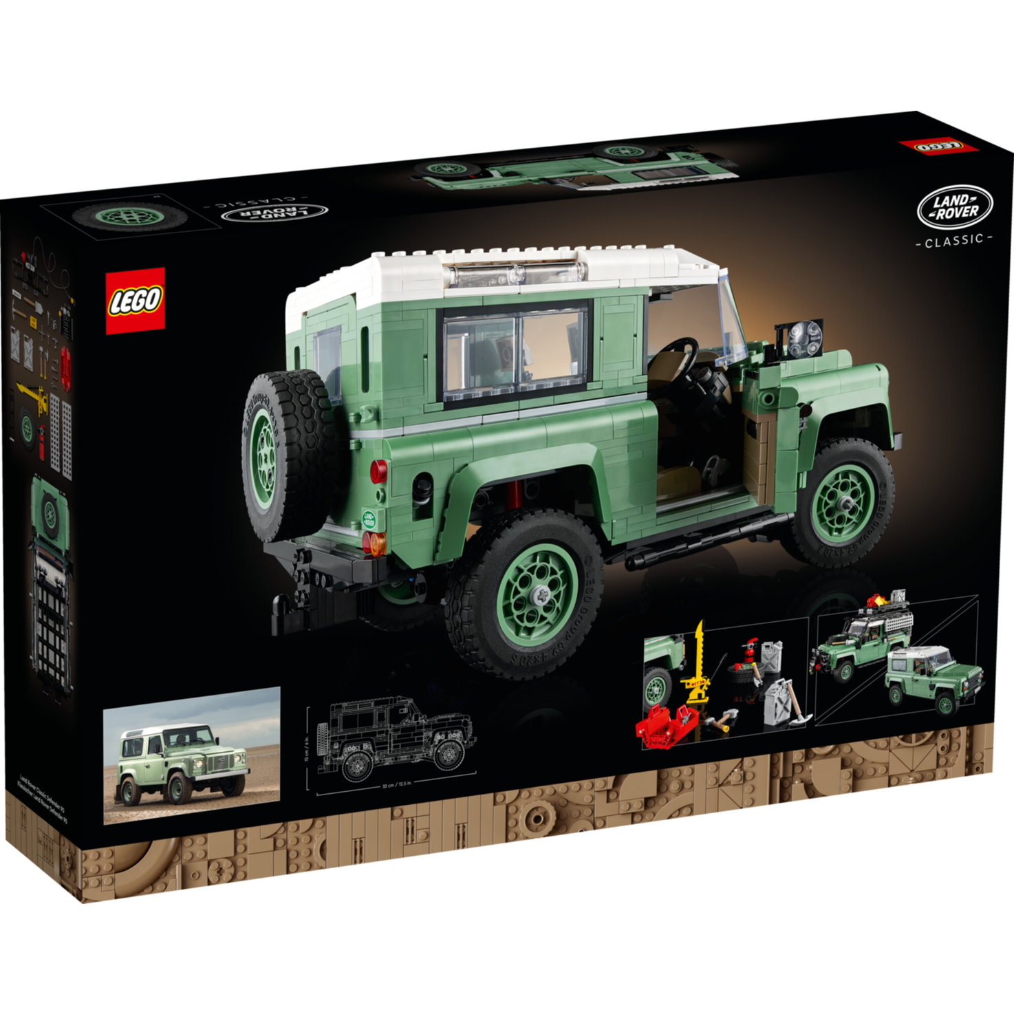 LEGO® Icons 10317 Klassischer Land Rover Defender 90 (LEGO® Rare Set)