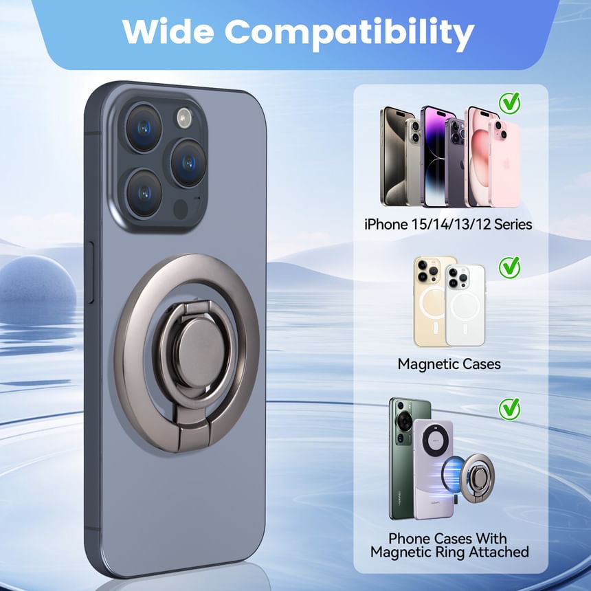 MECHA - Magnetische telefoonstandaard van legering (compatibel met MagSafe)