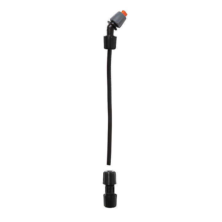 Buse flexible gris et orange Hozelock