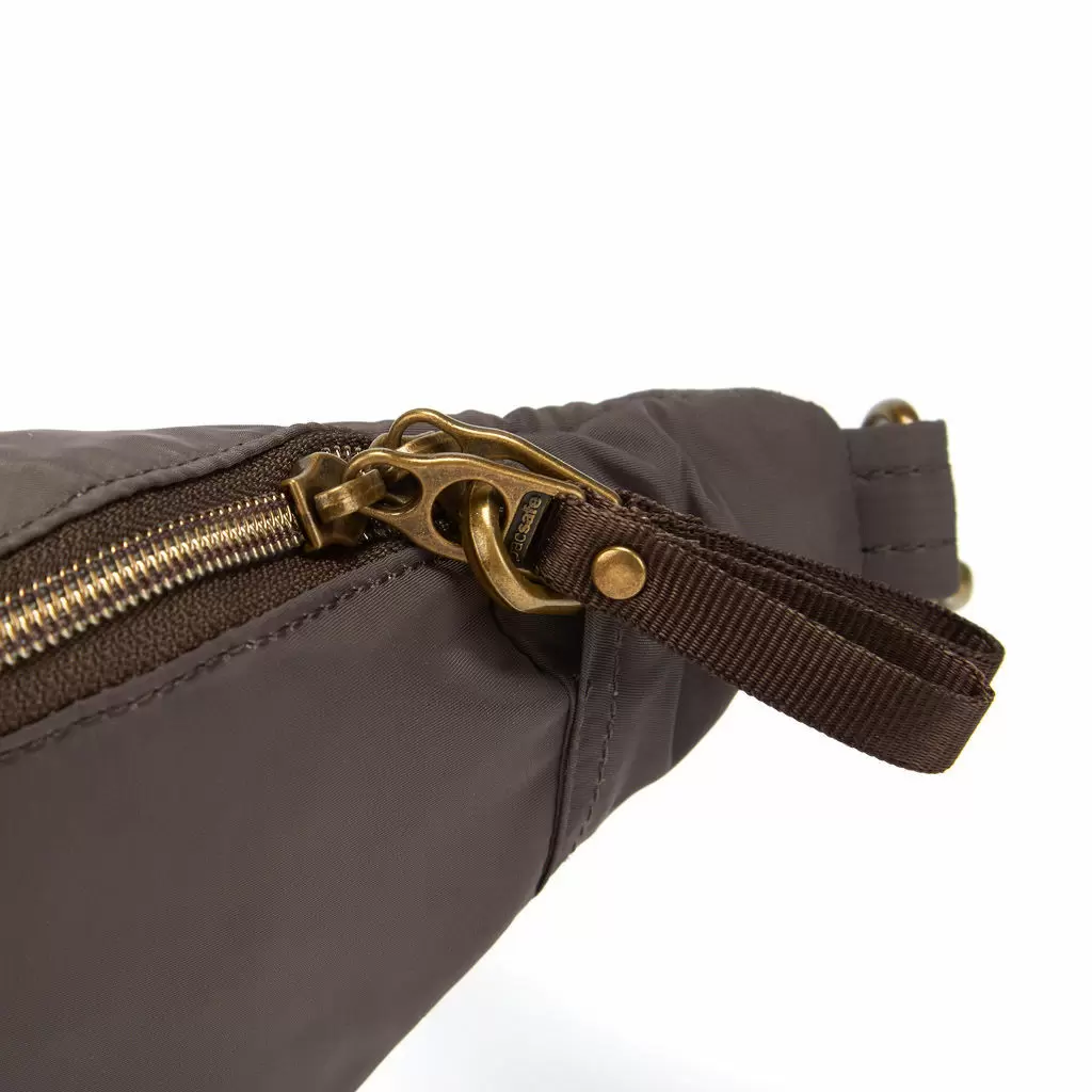 Zubehör - Tasche Anti-Diebstahl-Hüfttasche mokka