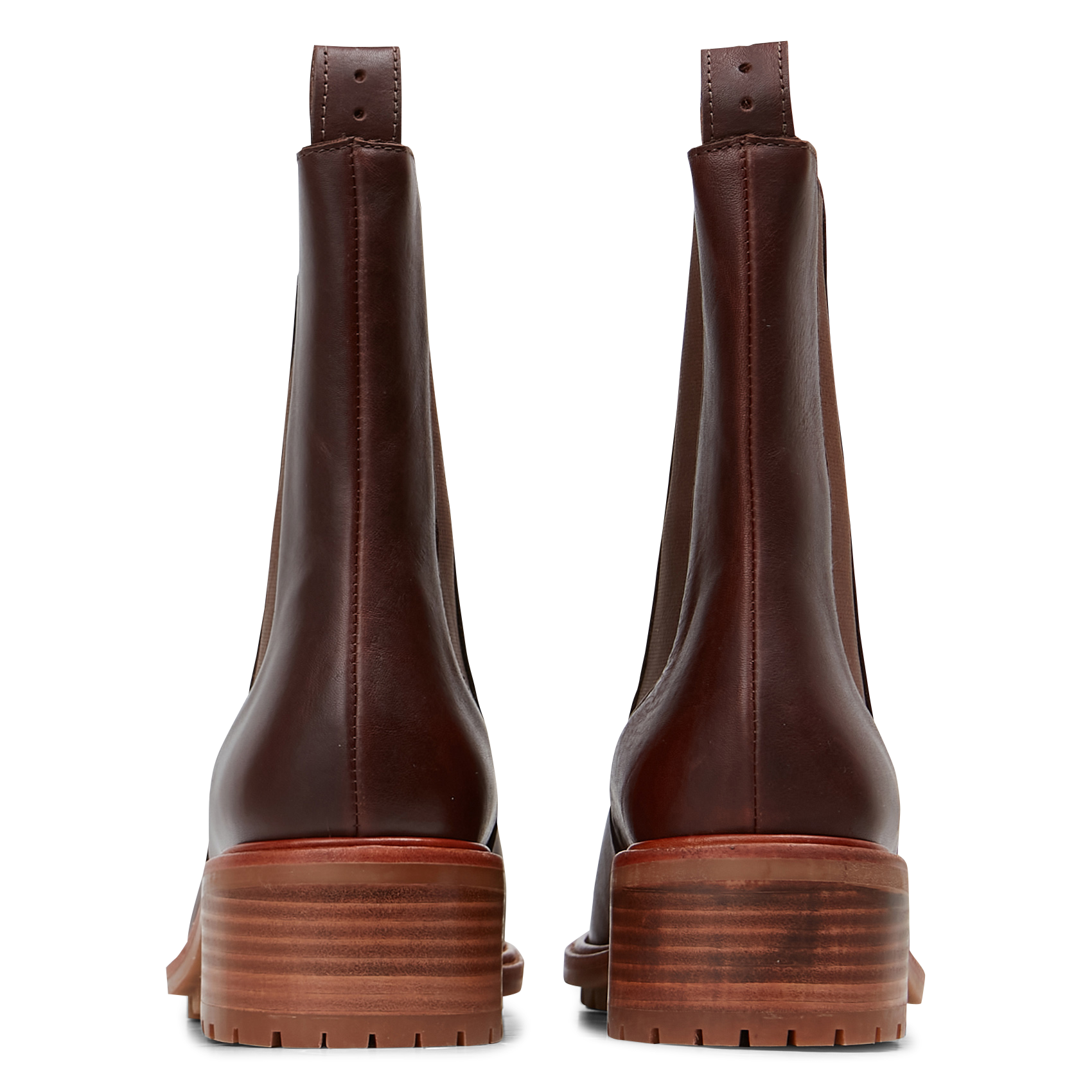 PIERCE - Bottines en cuir | Marron