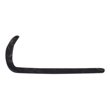 Hockeystickprofiel kunststof antraciet 8x21 mm 260cm