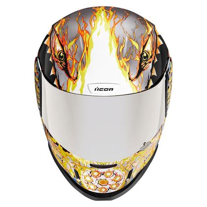 Casque Icon AIRFORM - WARTHOG - Gris
