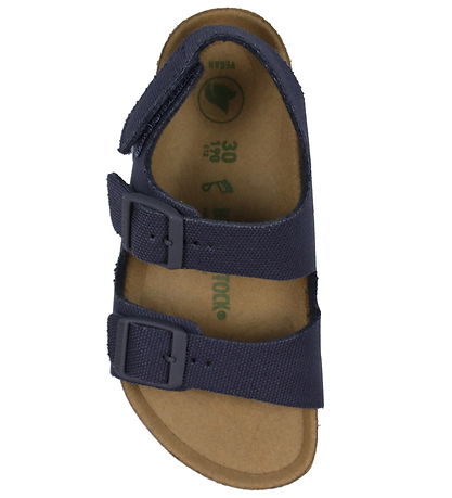 Birkenstock Sandalen - Mailand HL Rivet Logo - Vegan Canvas Midn