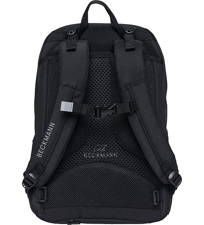 Beckmann Schulranzen - Sport Junior - Black Coated - Schwarz