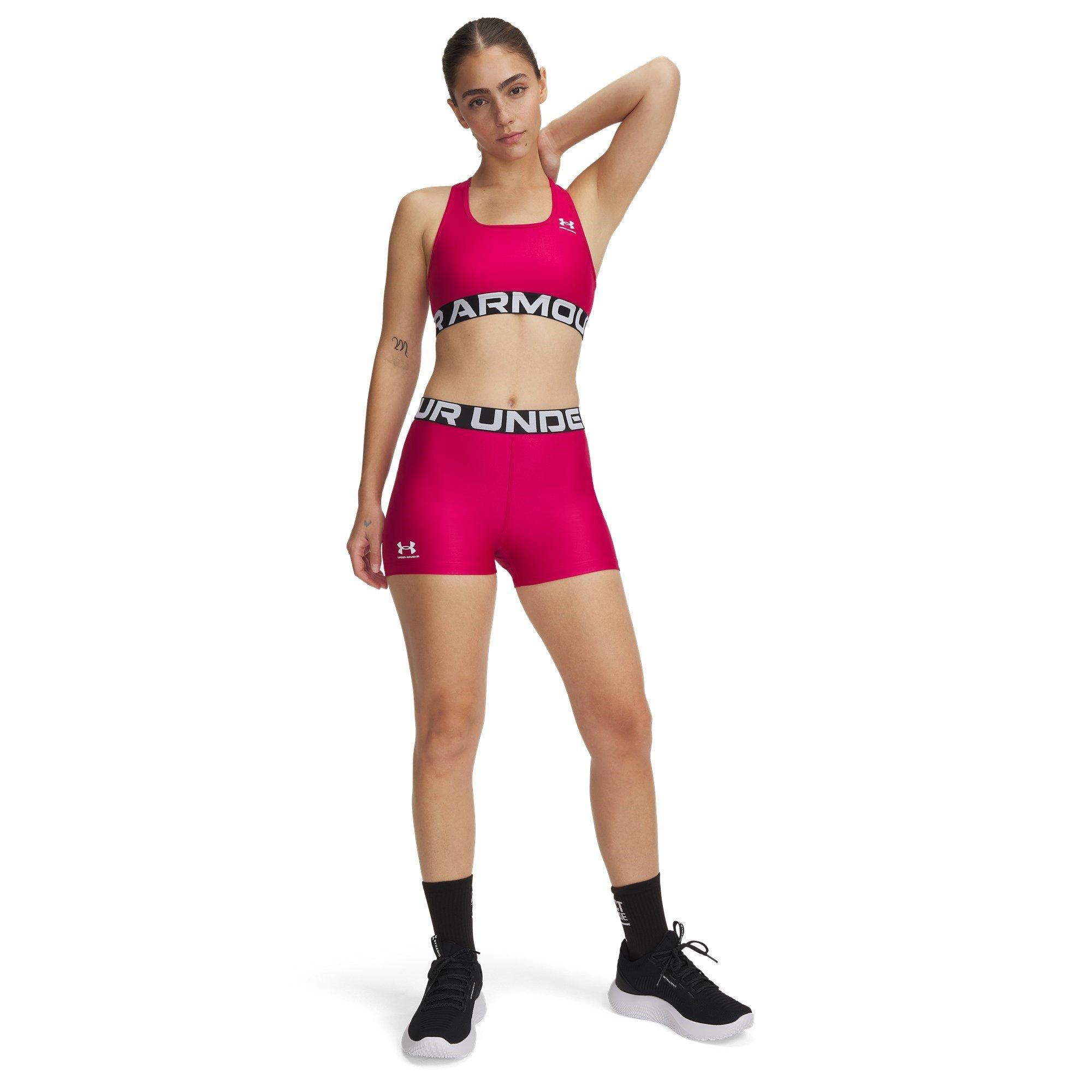 Under Armour HeatGear® Armour Mid Branded Sports Bra Women