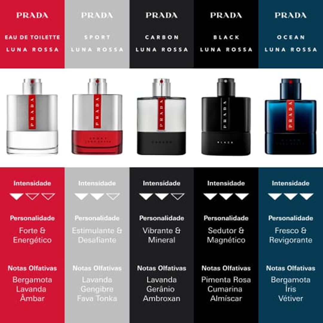 PRADA Luna Rossa Carbon Eau de Toilette - 50ml