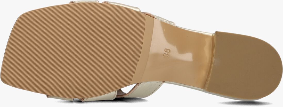 NOTRE-V gouden notre-v slippers 06 6403