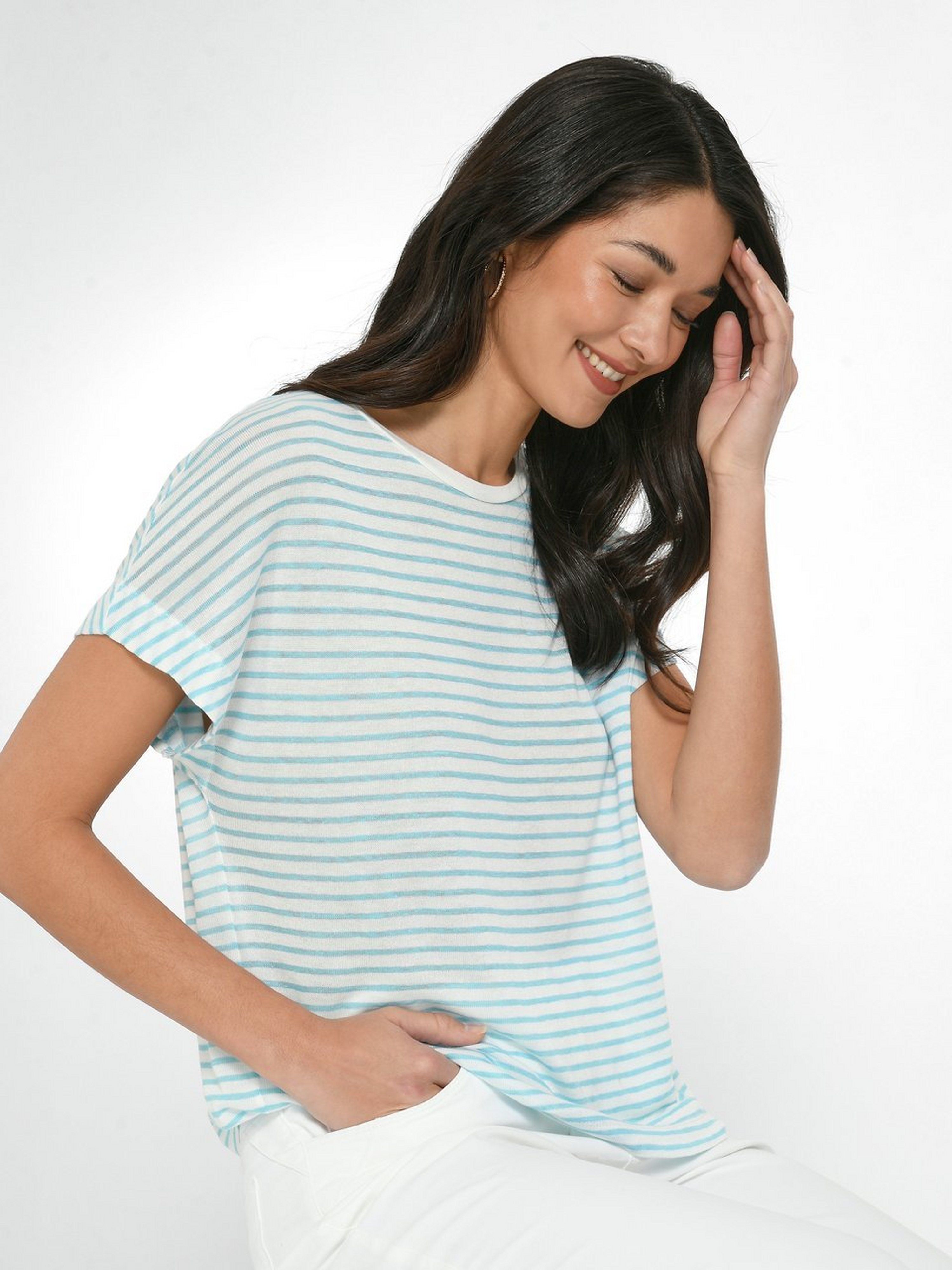 Rundhals-Shirt