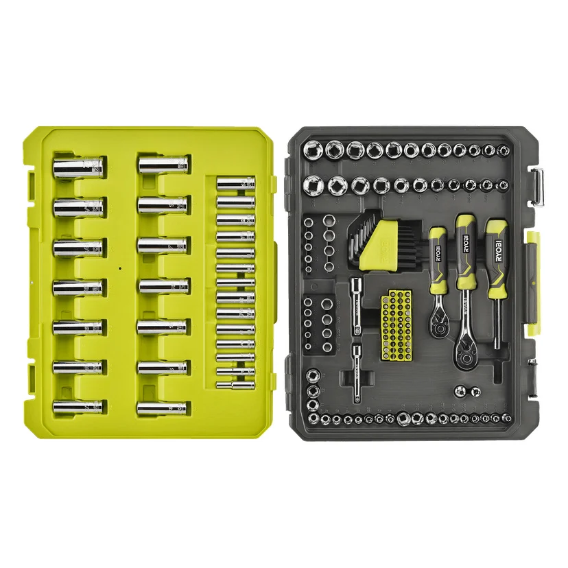 Pipenøkkelsett 156-pk 3/8