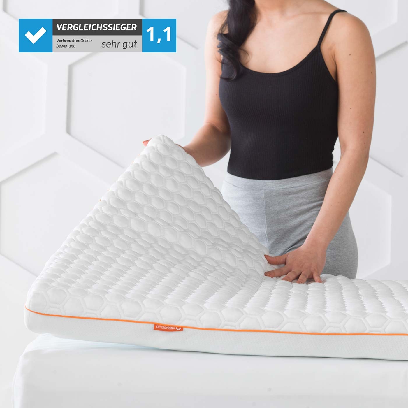 OCTAsleep Topper »Octasleep Smart« OCTAspring® Aerospace Technologie