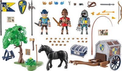 Playmobil 71484 Novelmore Byggesett Transportran