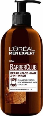 L'oréal Ansigtsvask - Men Expert Barber Club Beard And Face Wash 200 ML