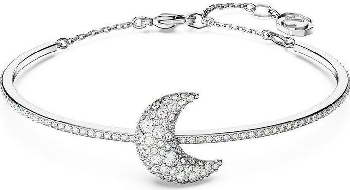 Swarovski - Luna Soft - Armband - Zilverkleurig - Bergkristallen