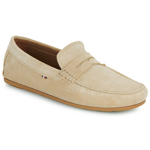 Tommy Hilfiger - CASUAL HILFIGER SUEDE DRIVER Beige