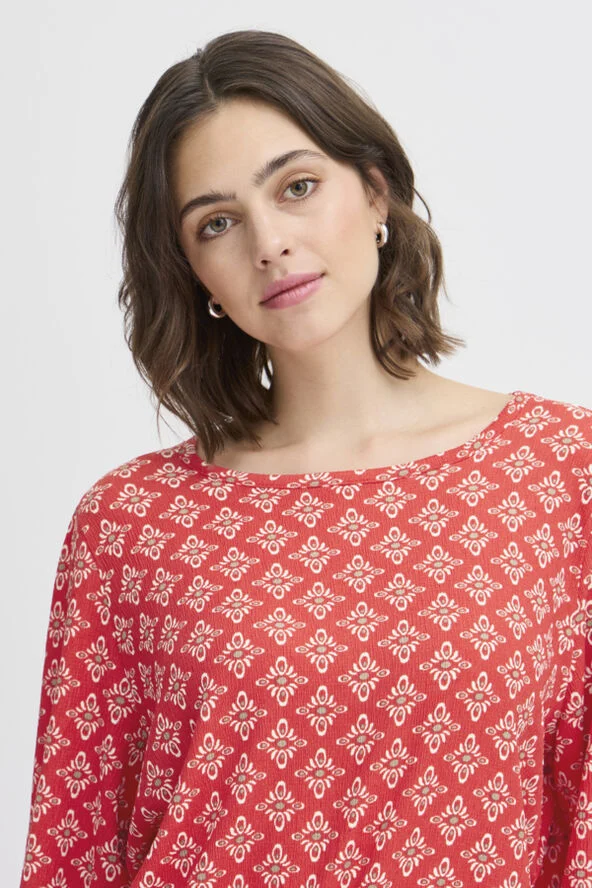 Fransa FRENORA TEE 1 Poinsettia mix