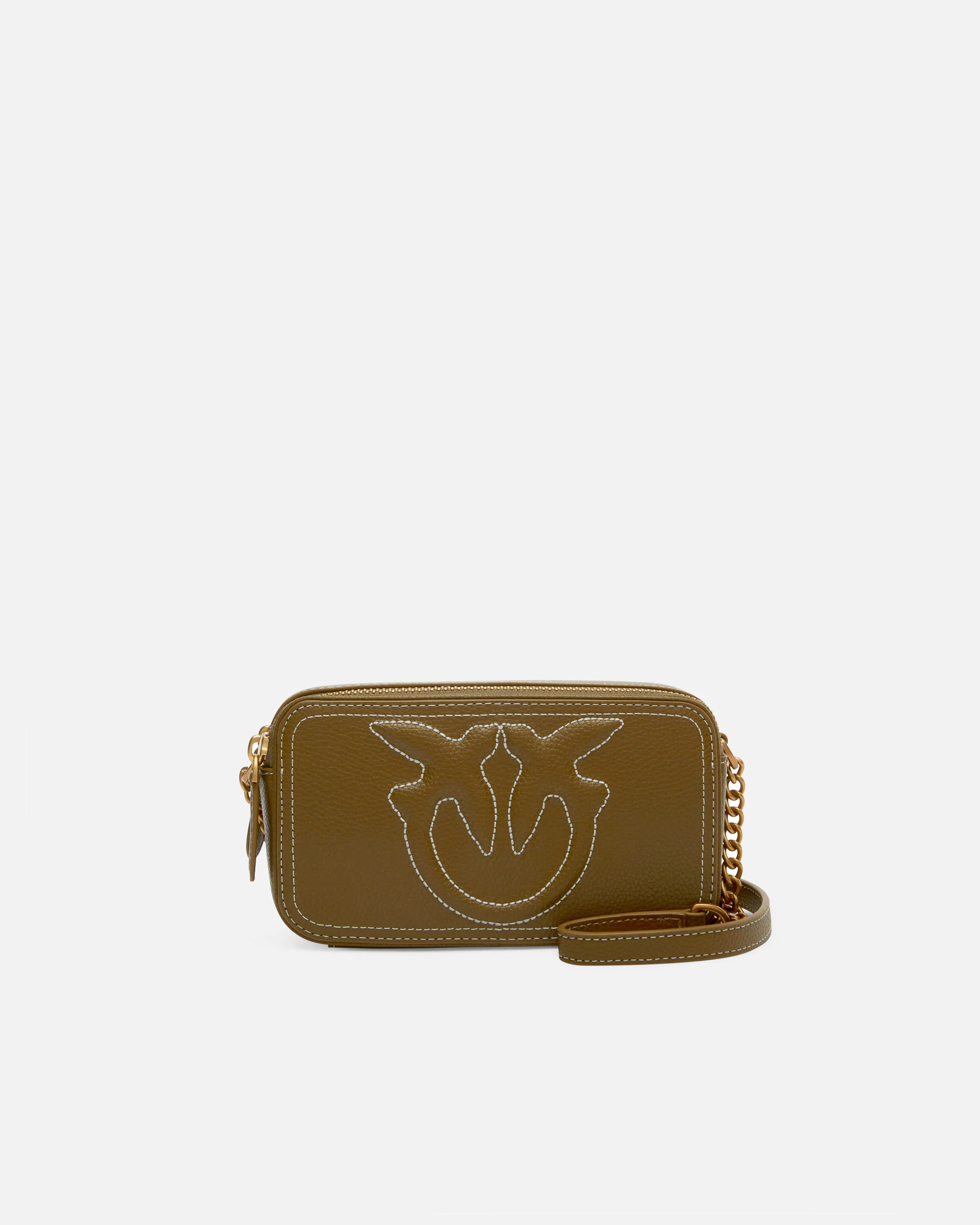 Petit sac à bandoulière avec logo love birds en relief | Vert