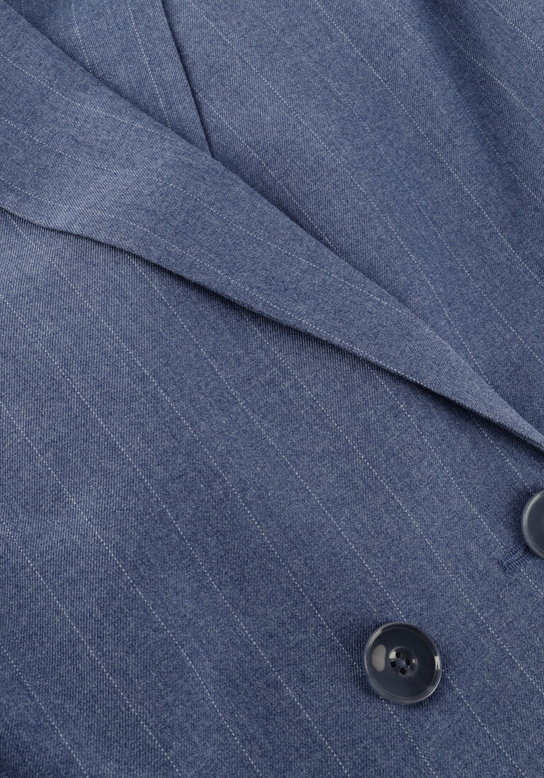 blauwe dante6 gilet jarod pinstripe gilet