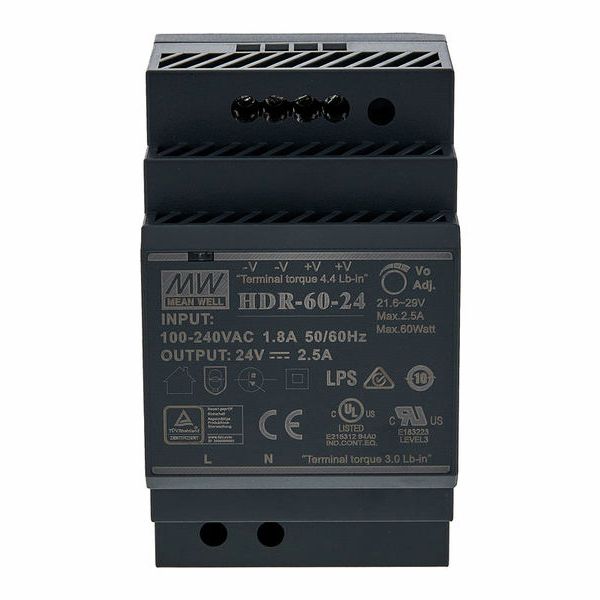 MeanWell HDR-60-24 Power Supply