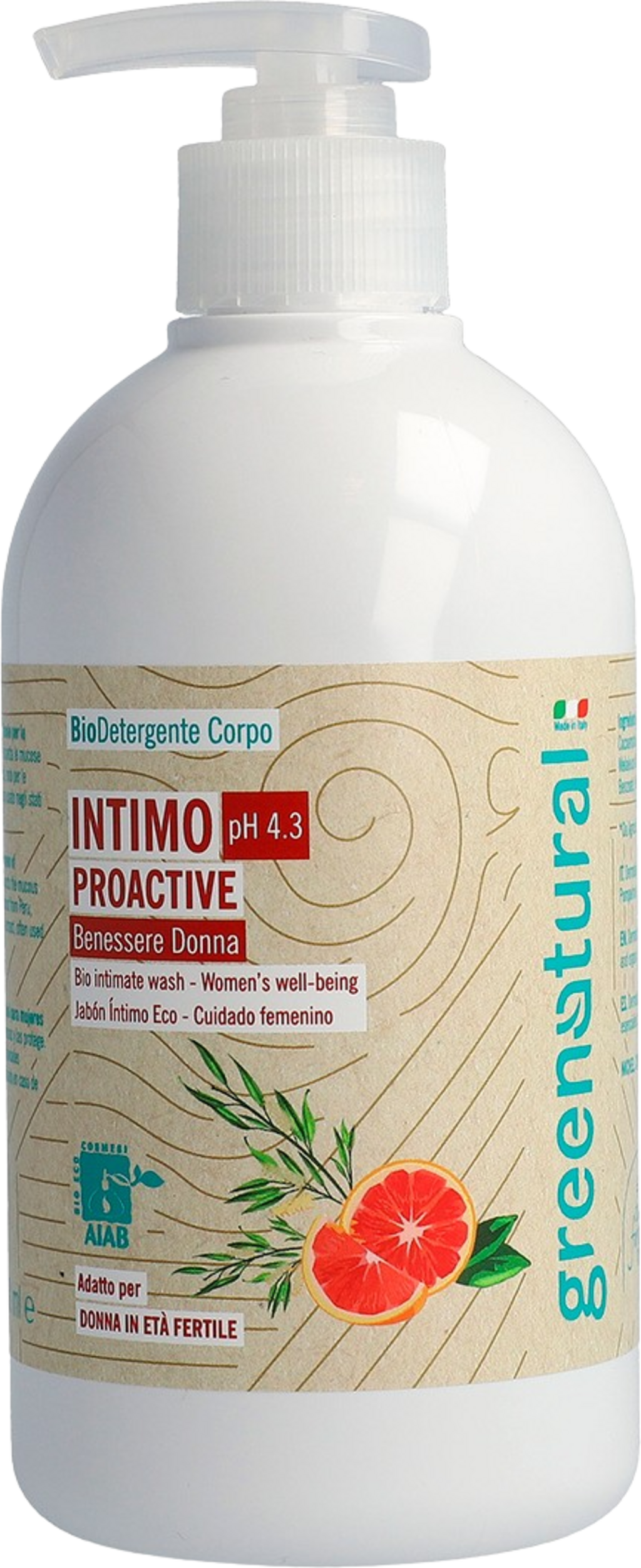 greenatural  Intimwaschgel PROACTIVE, 500 ml