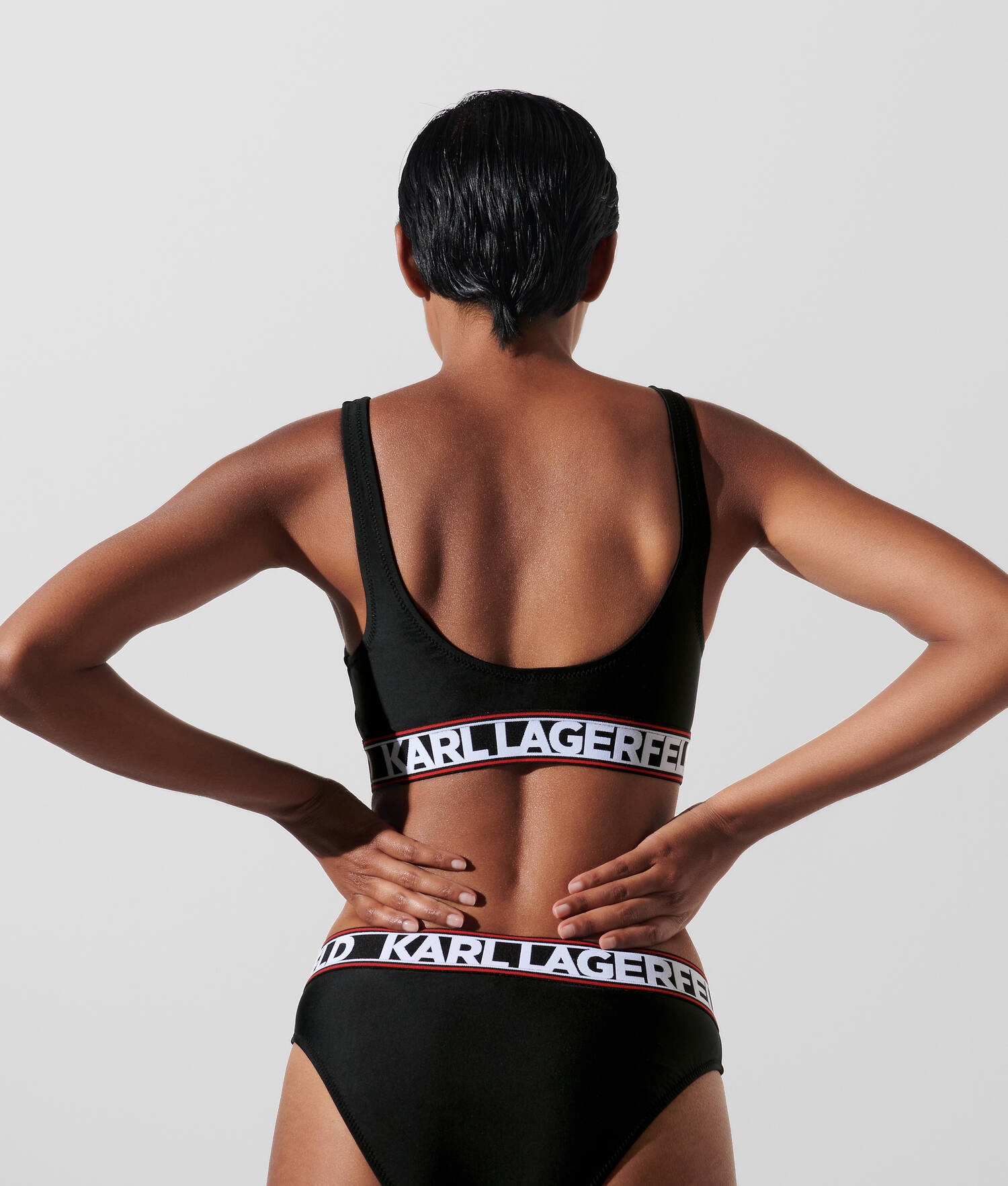 HAUT DE BIKINI AVEC LOGO KARL