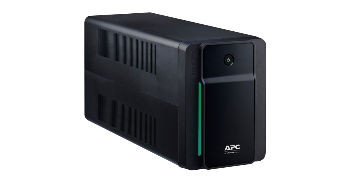 APCEasy-UPS BVX 1200VA, 230V, AVR, Schuko ups  (Zwart, 4x Schuko, BVX1200LI-GR)