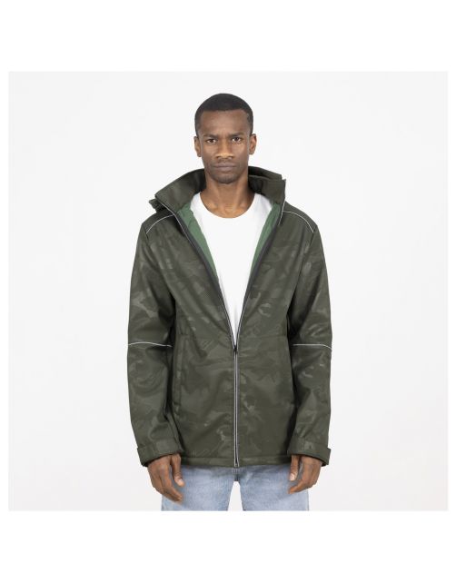 Lindo Regenjas Softshell - Vrijetijdskleding - Groen Xl