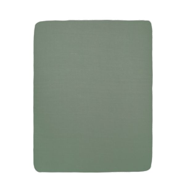 Meyco Hoeslaken Boxmatras Forest Green 75 x 95 cm