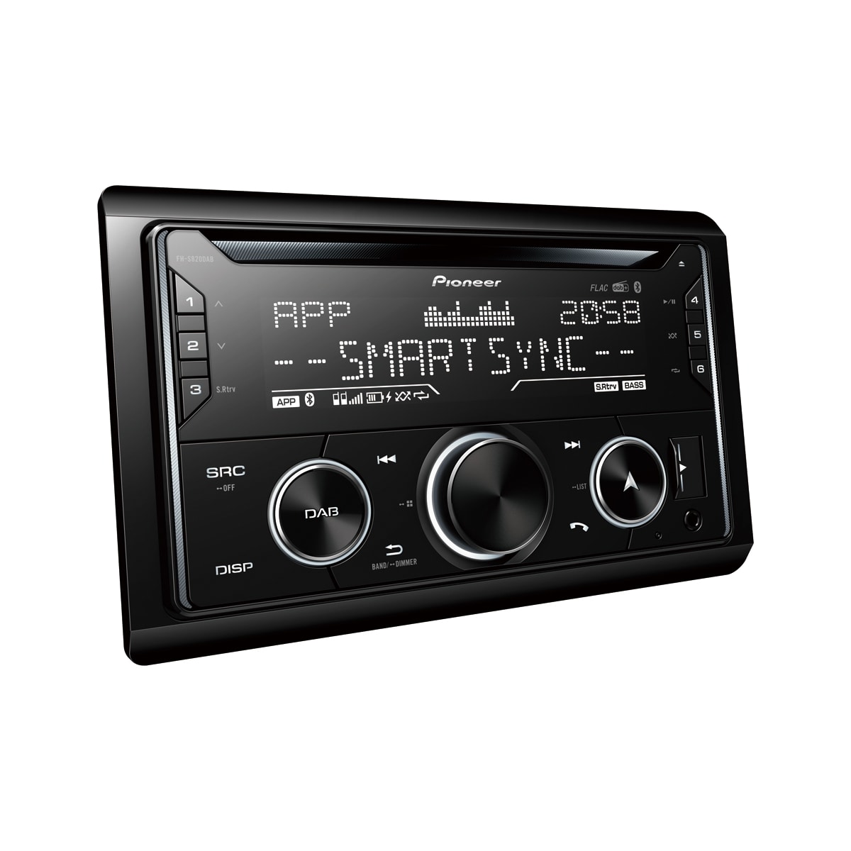 Pioneer FH-S820DAB DAB radio, Bluetooth
