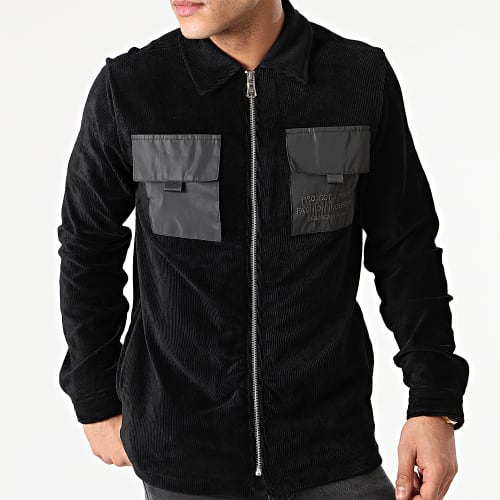 Veste Zippée 2130085 Noir Réfléchissant