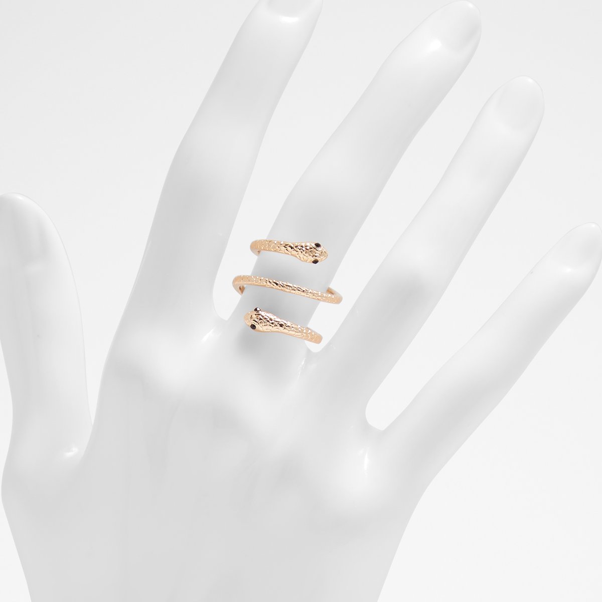 Hydrangea Black-Gold Multi Women Rings