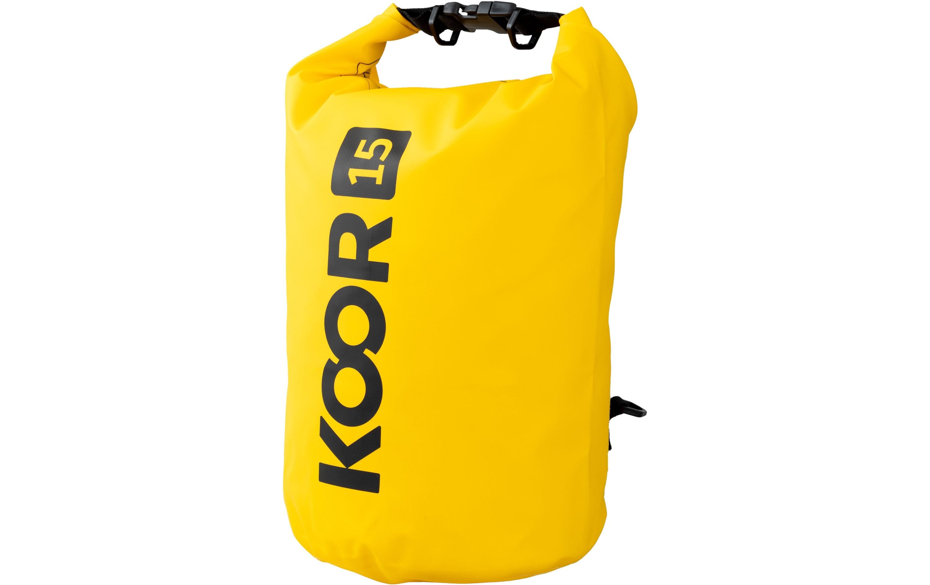 Dry Bag Zaaino Gelb 15 lWasserdichter Schwimmsack