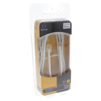 Q-Link RJ11 2 meter KPN keur