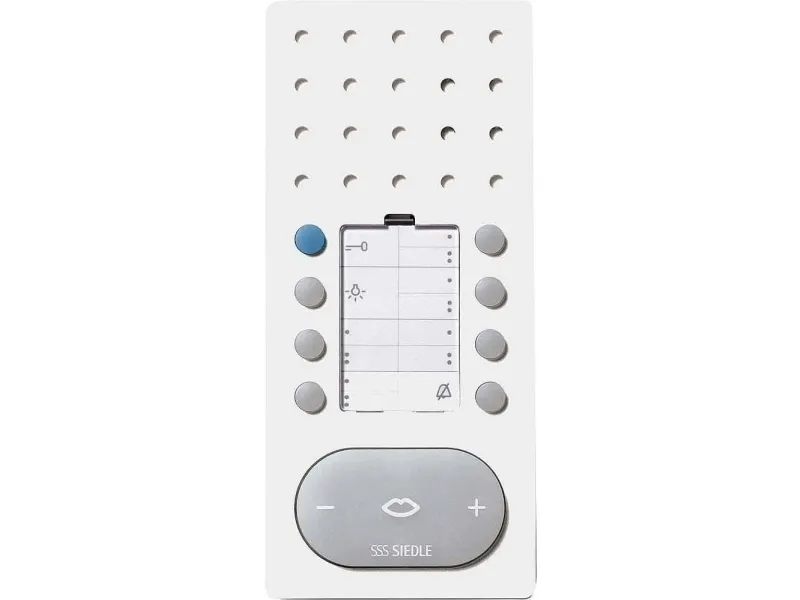 Siedle BFC 850-0, Ledningsført, Hvid, Væg, 91 mm, 27 mm, 201 mm