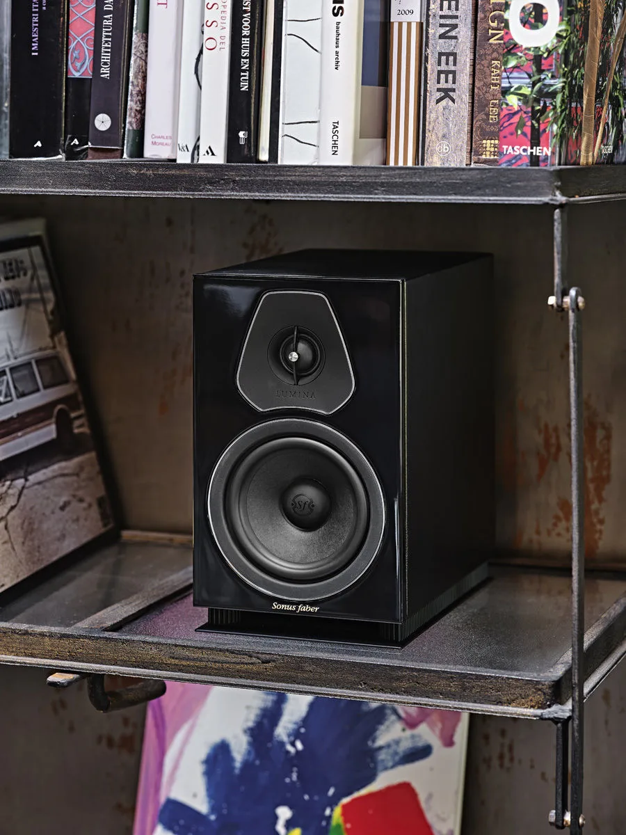 Sonus Faber Lumina II Noir laqué (la paire) Enceintes bibliothèque