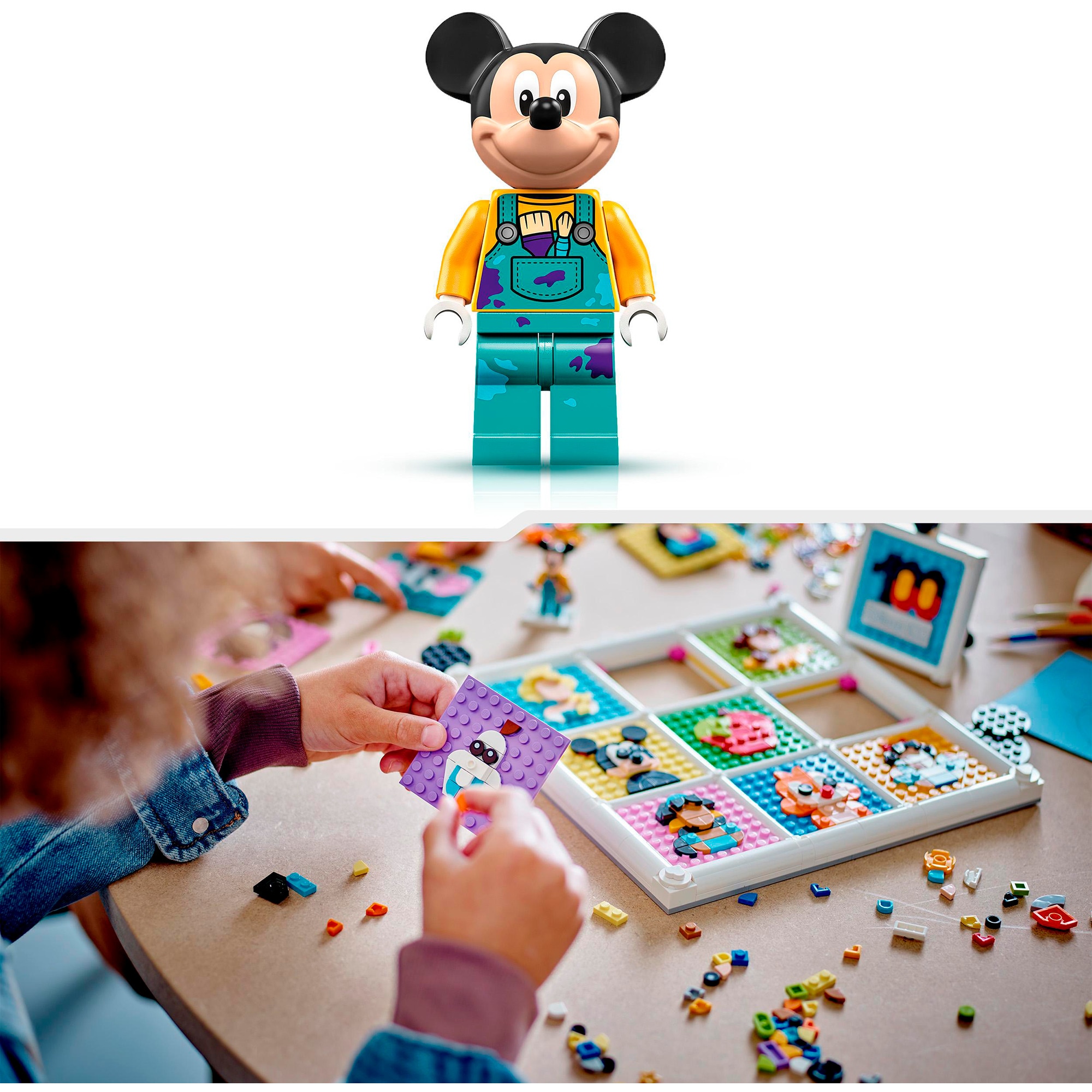 LEGO Konstruktionsspielzeug Disney 100 Jahre Disney Zeichentrickikonen